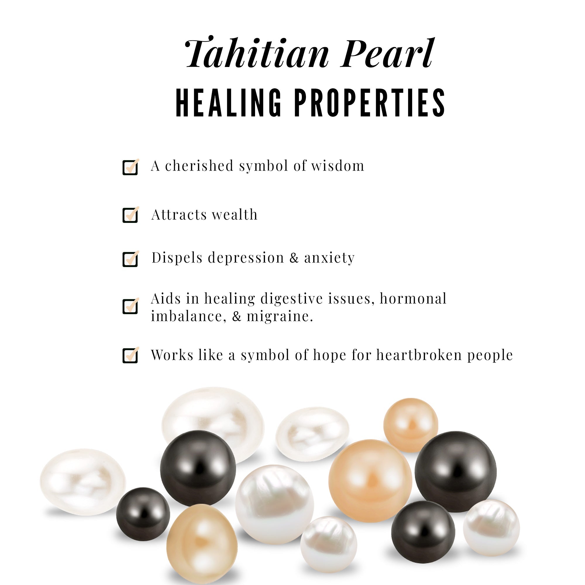 Black Tahitian Pearl and Moissanite Jewelry Set